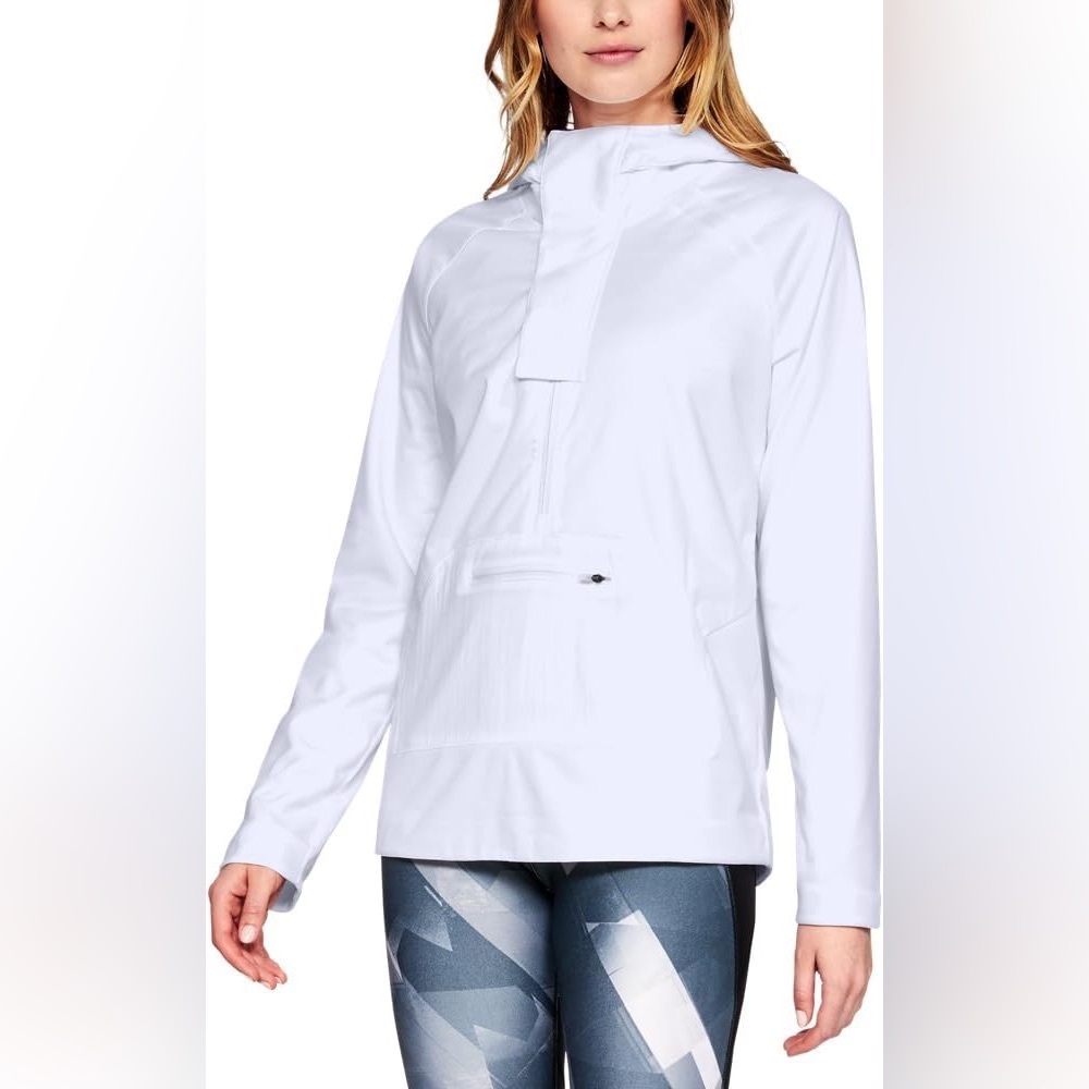 Under Armour Storm Anorak Cream Half Zip Jacket Size XS